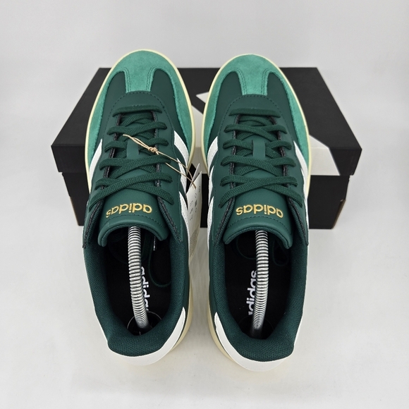 New adidas Barreda Lifestyle Collegiate Green Core White Men\'s Shoes Size 10.5 main image 8